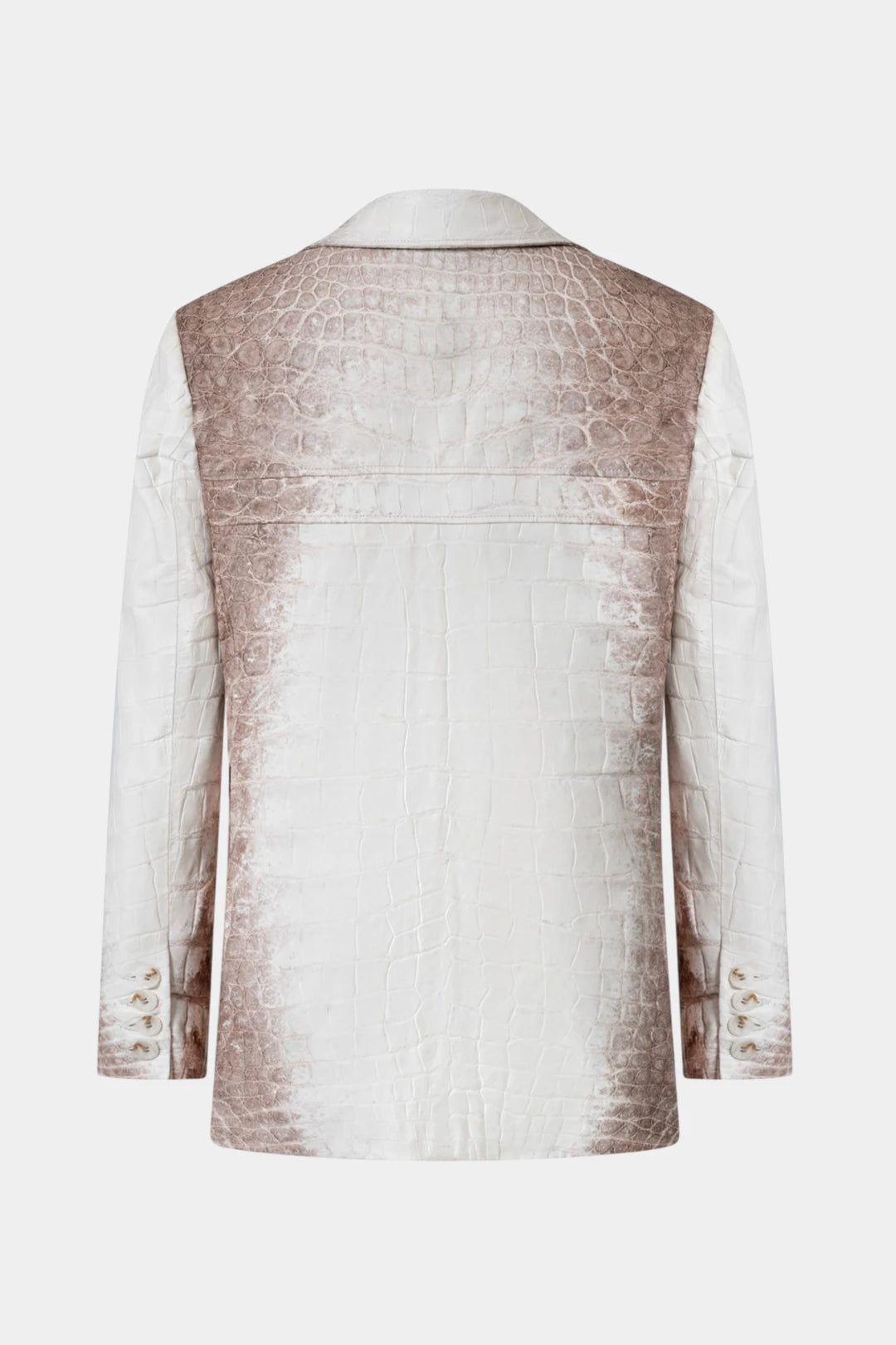 The Moraine - Himalayan Crocodile Leather Blazer