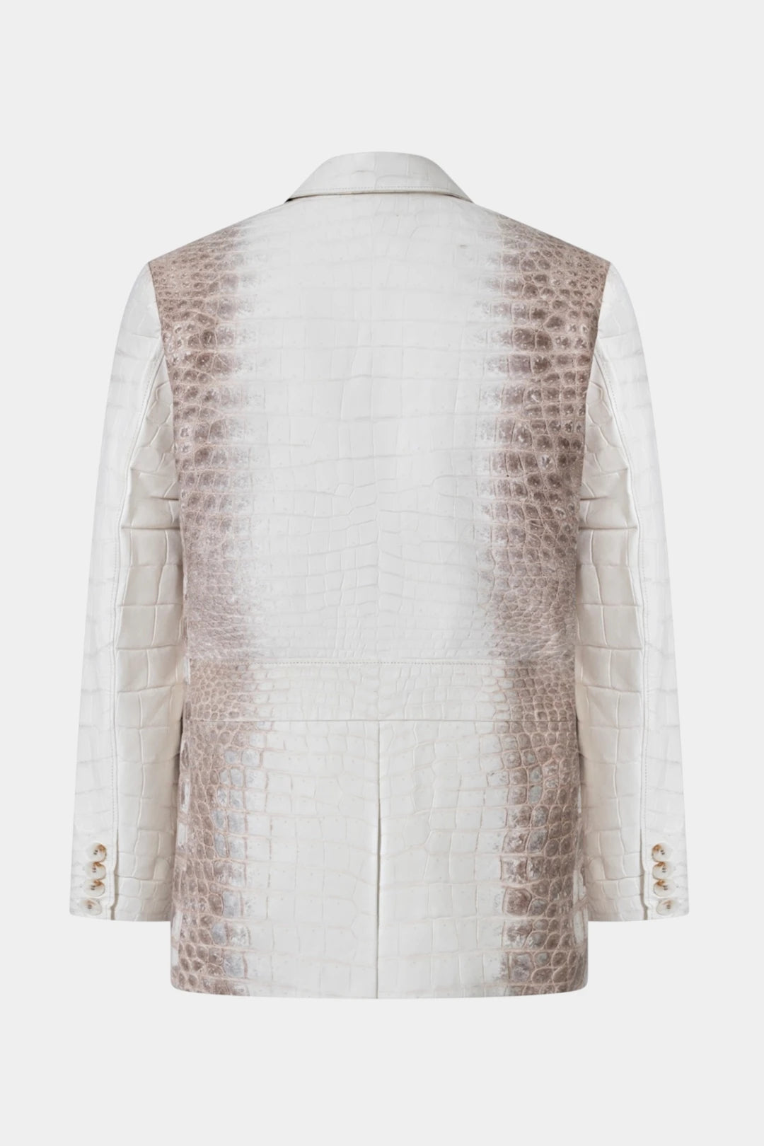 The Veil - Himalayan Crocodile Leather Blazer