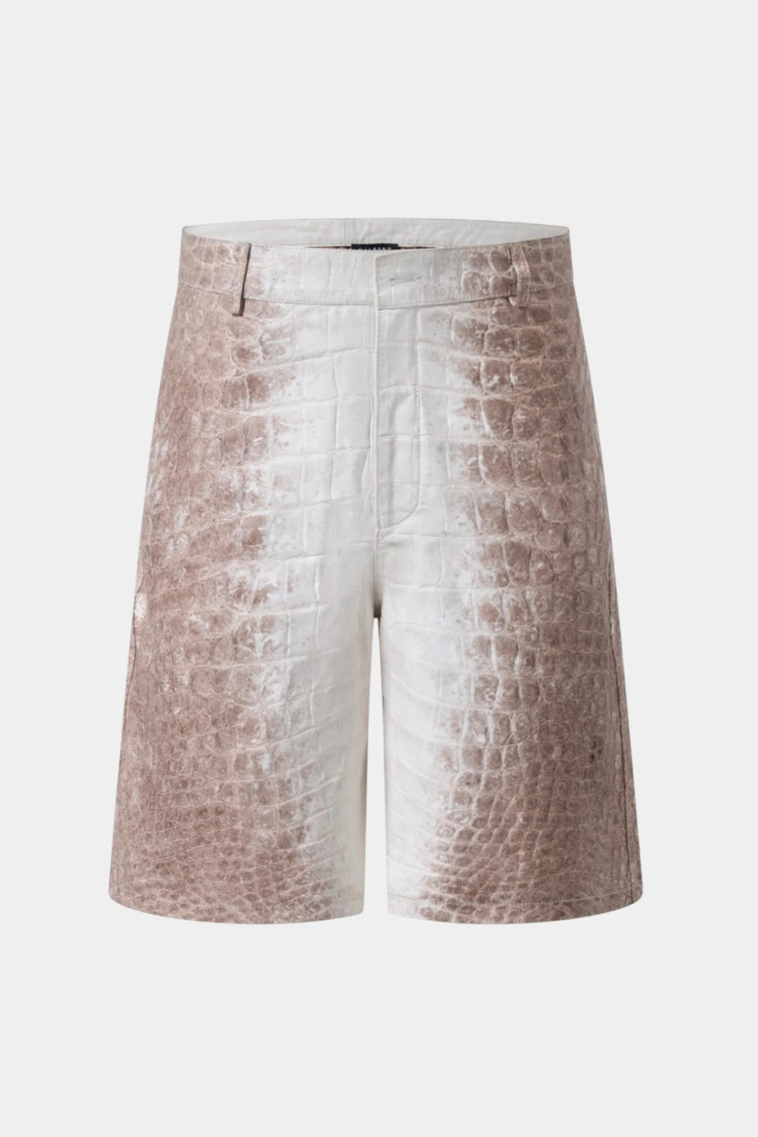 The Dune - Himalayan Crocodile Leather Shorts