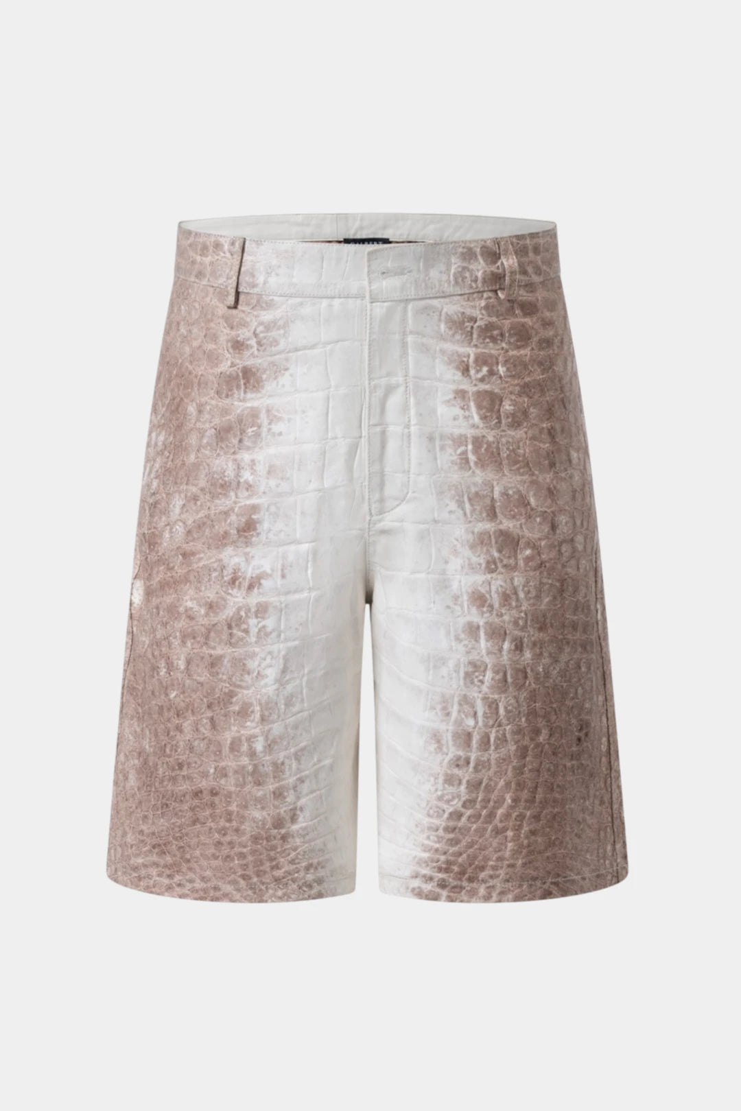 The Dune – Himalayan Crocodile Leather Shorts