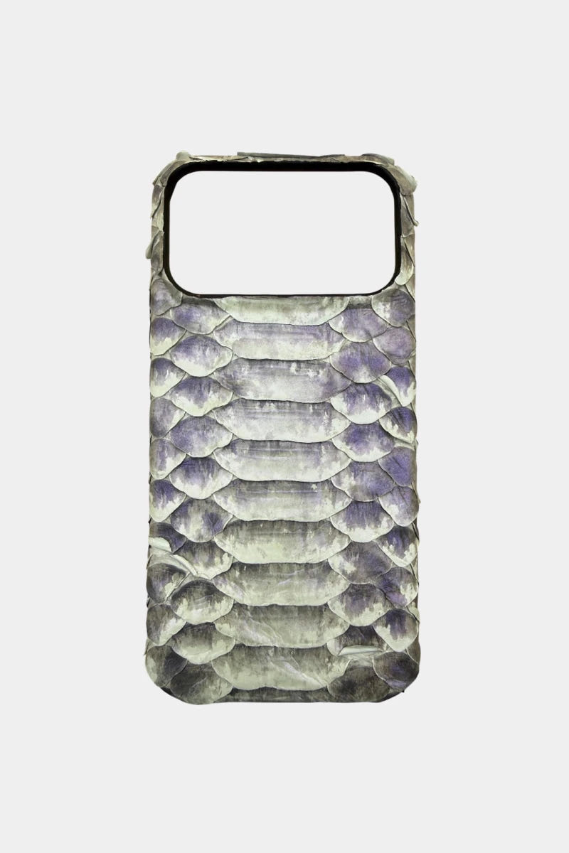The Écrin - Natural Python Leather iPhone 17 Pro Max Case