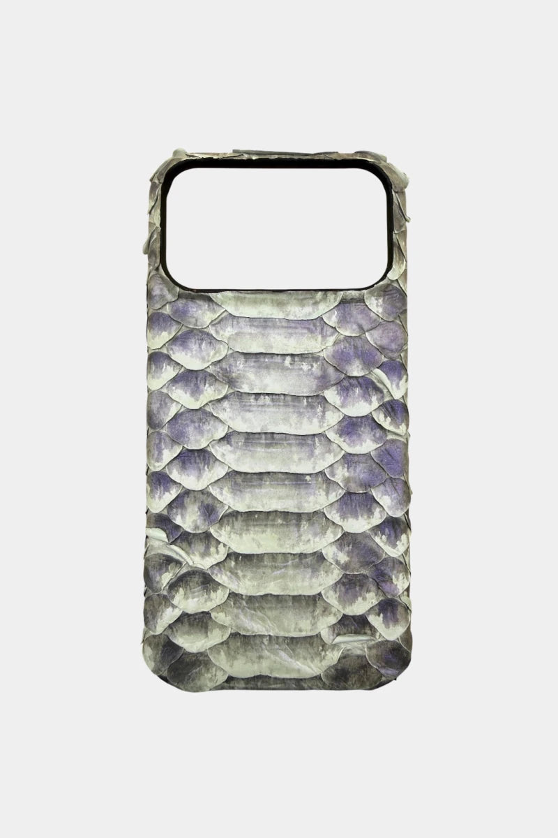 L'Écrin - Himalayan Crocodile Leather iPhone Case