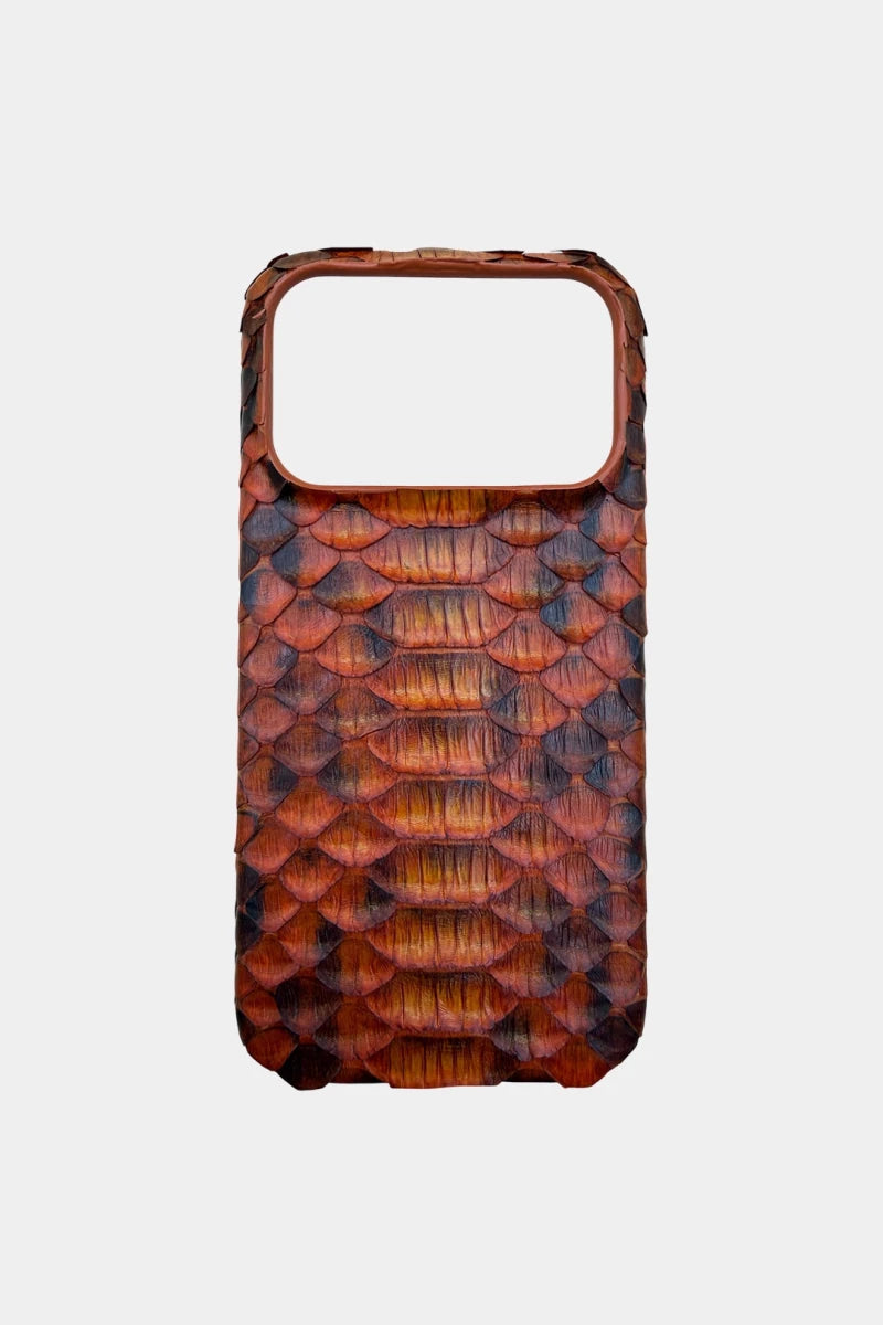 L'Écrin - Himalayan Crocodile Leather iPhone Case
