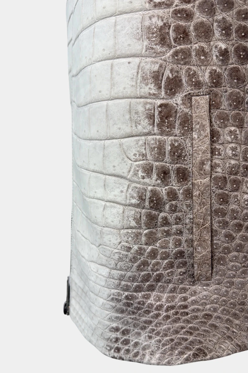 The Amber - Himalayan Crocodile Leather Vest - view 6