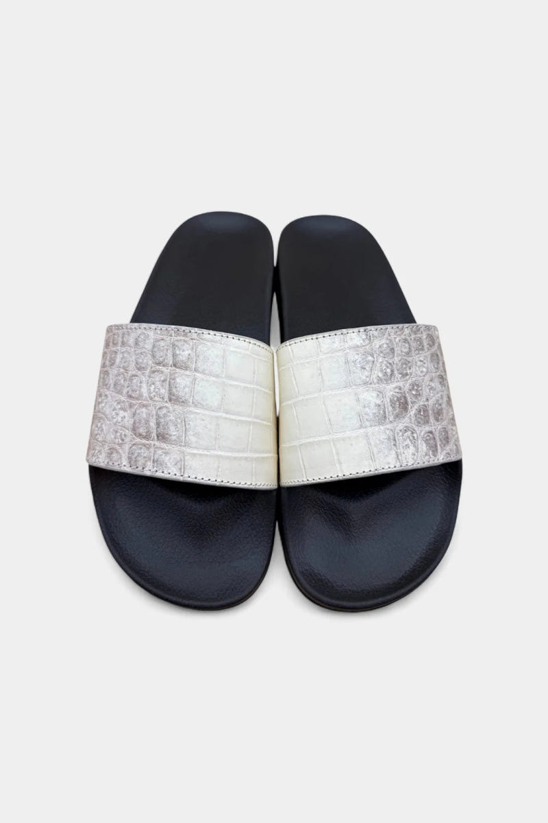 The Flâneur - Himalayan Crocodile Leather Sandals - view 4