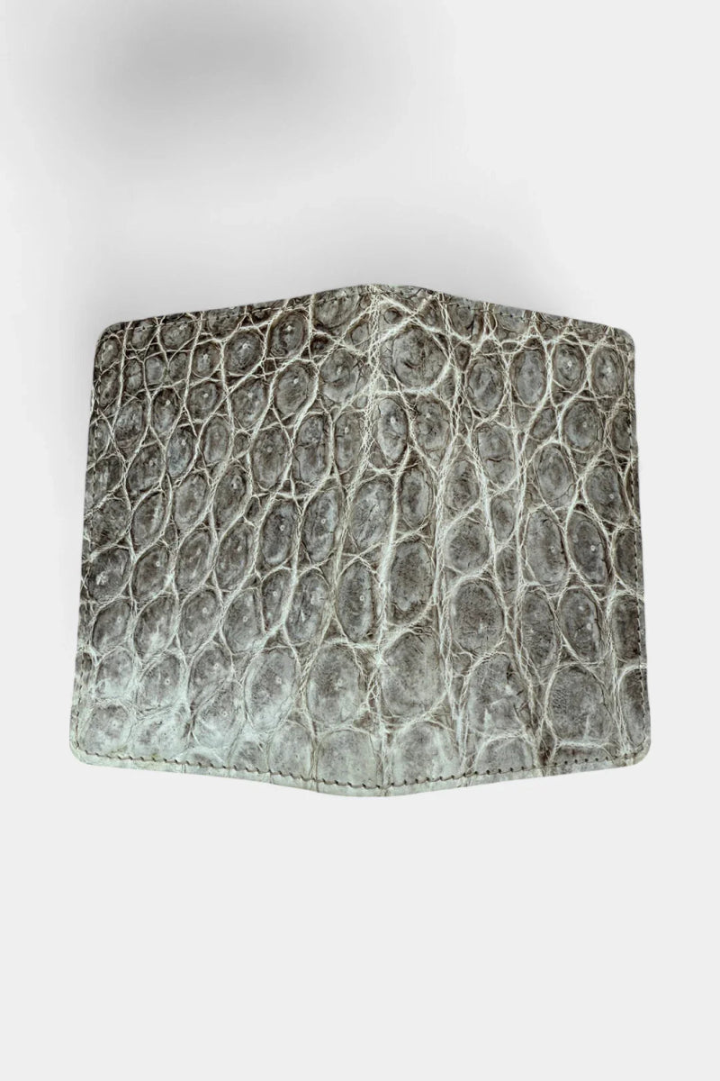 Le Signataire - Portefeuille en Cuir de Crocodile Himalaya - Galbert Paris