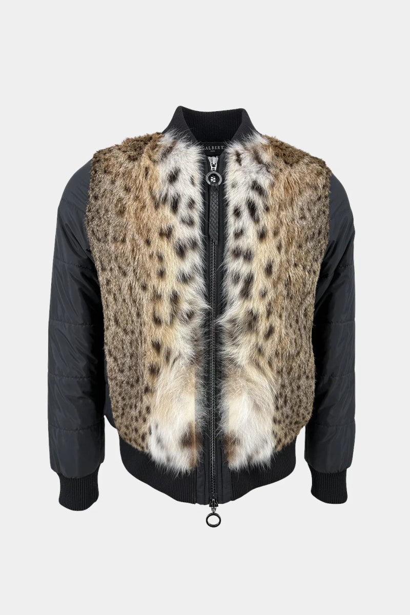 Le Tsarévitch - Bomber en Fourrure de Lynx - Galbert Paris