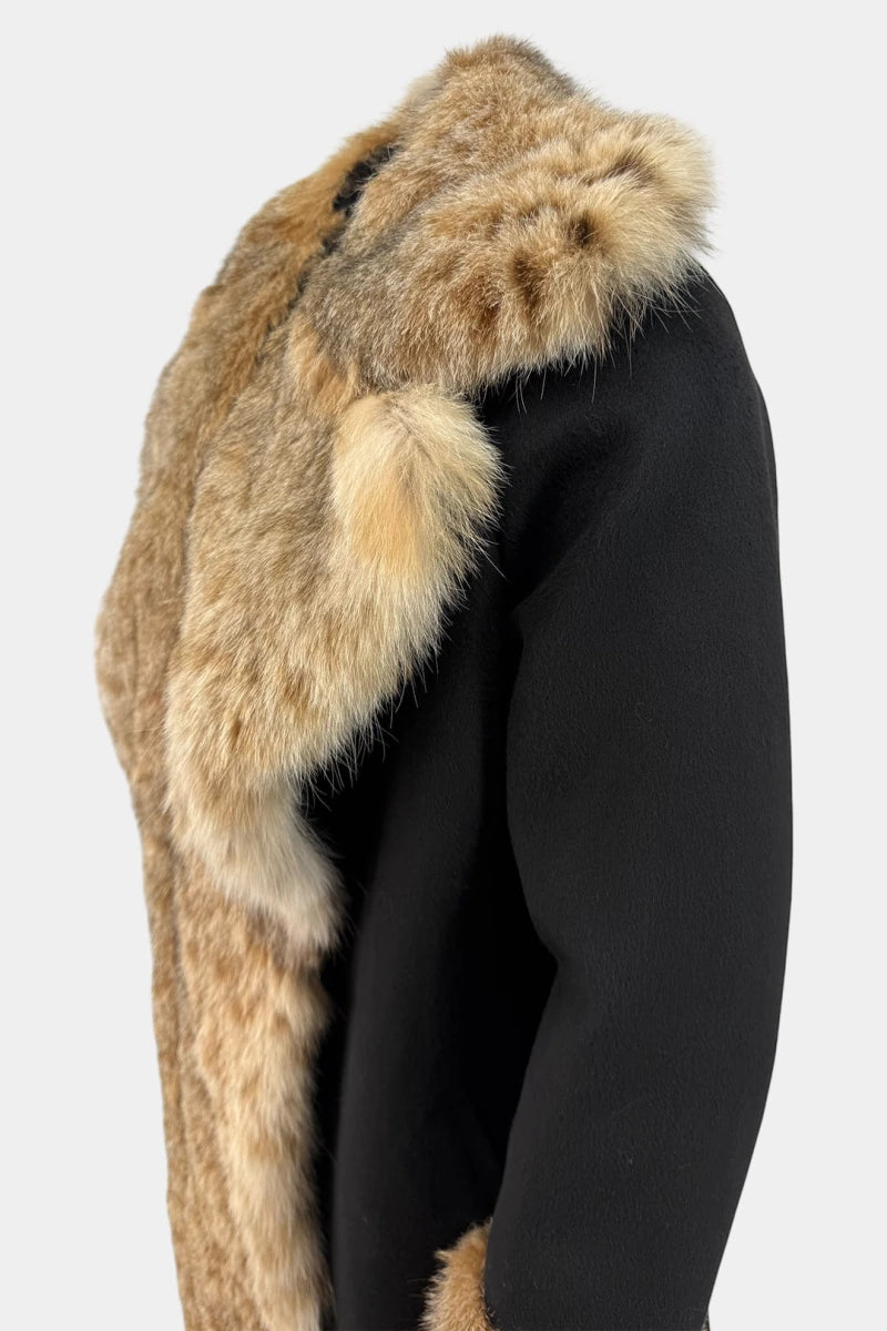 The Winter Coat - Lynx and Cashmere Coat by Loro Piana - view 6