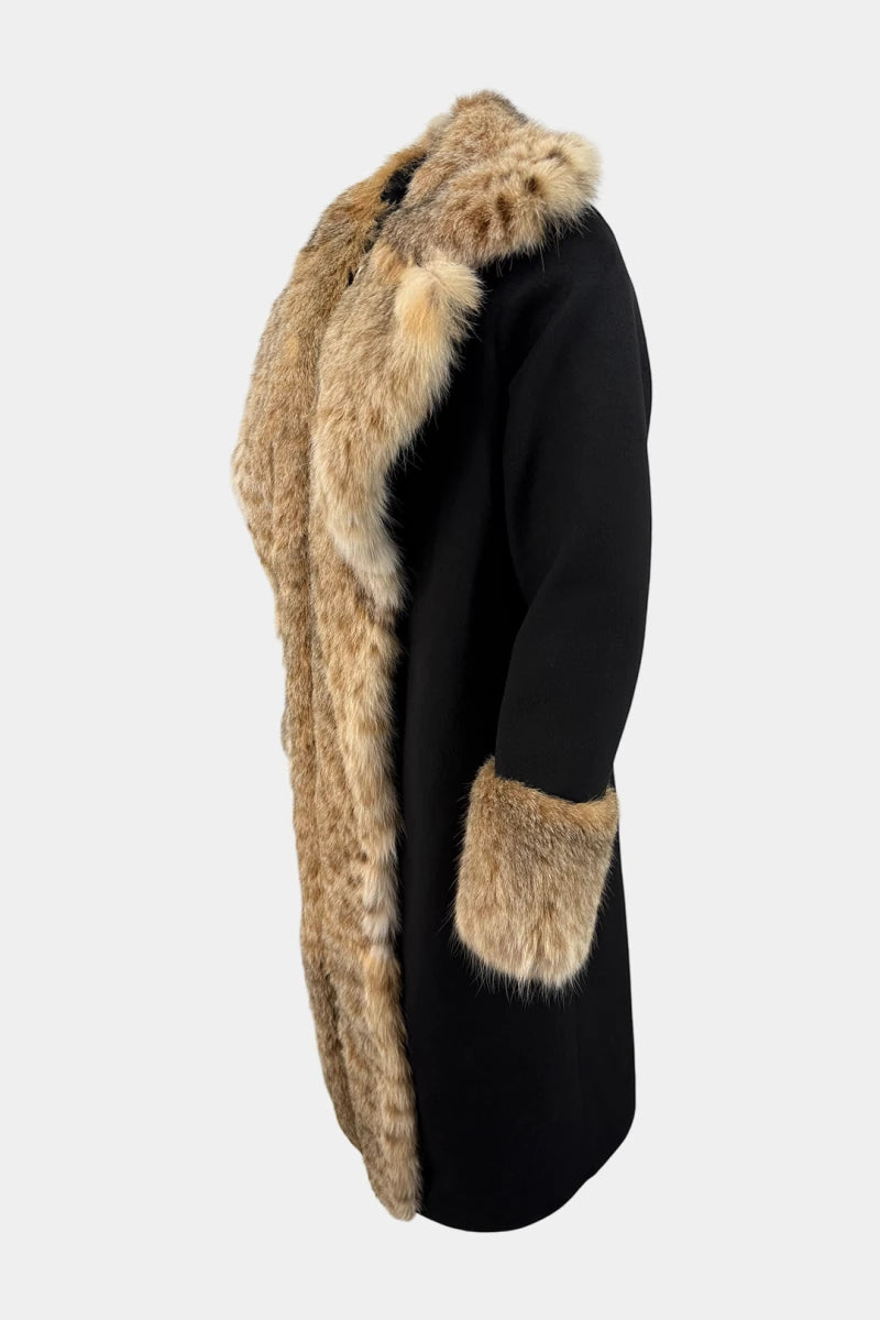 The Winter Coat - Lynx and Cashmere Coat by Loro Piana - view 3
