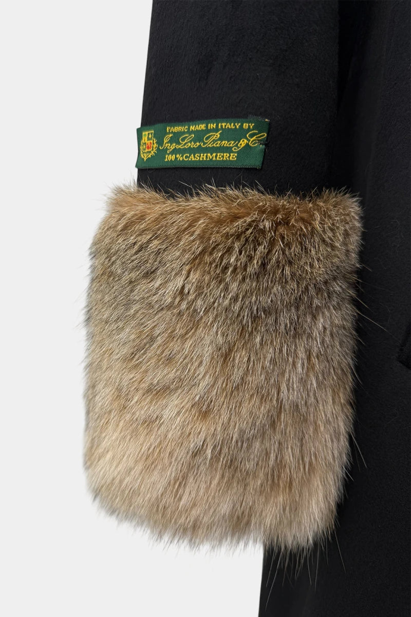 The Winter Coat - Lynx and Cashmere Coat by Loro Piana - view 4