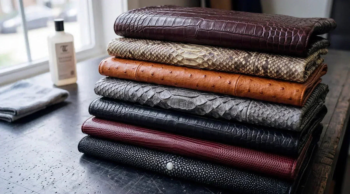 7 Types Of Exotic Leather - Galbert Paris