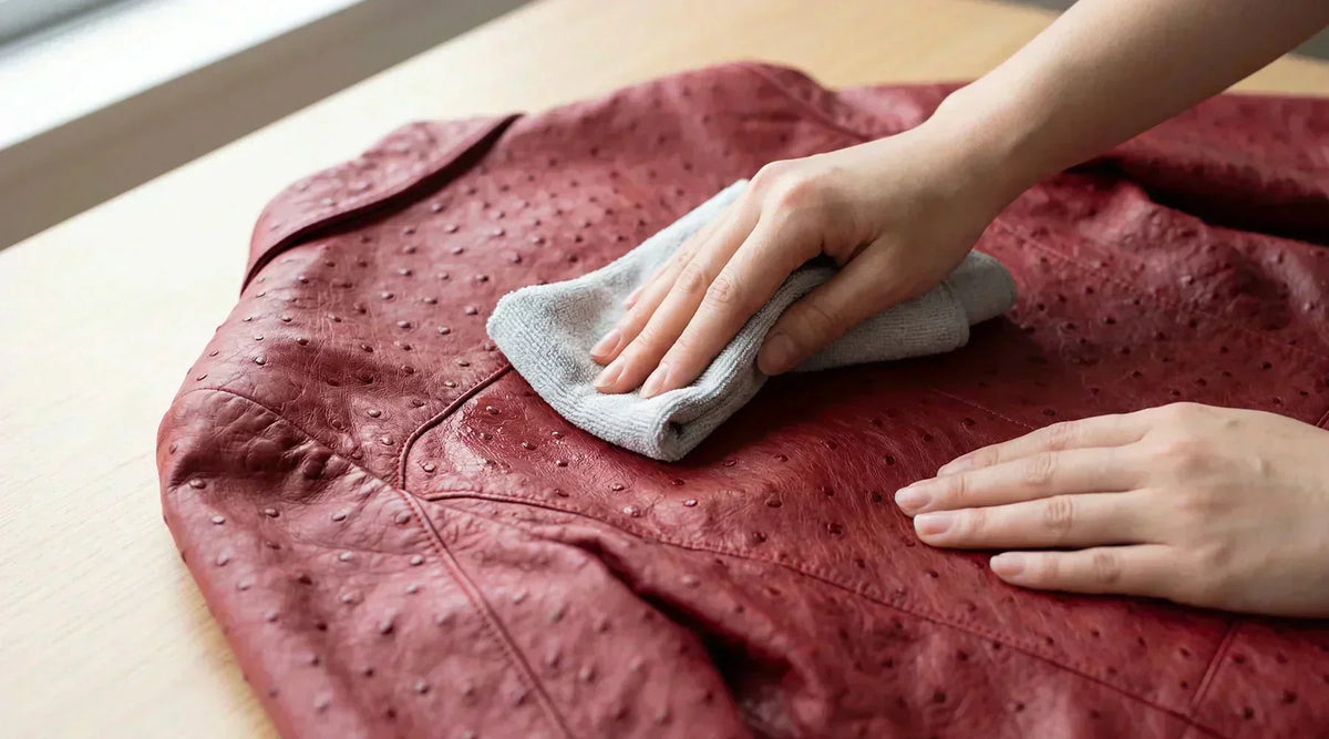 How To Clean a Leather Jacket - Galbert Paris