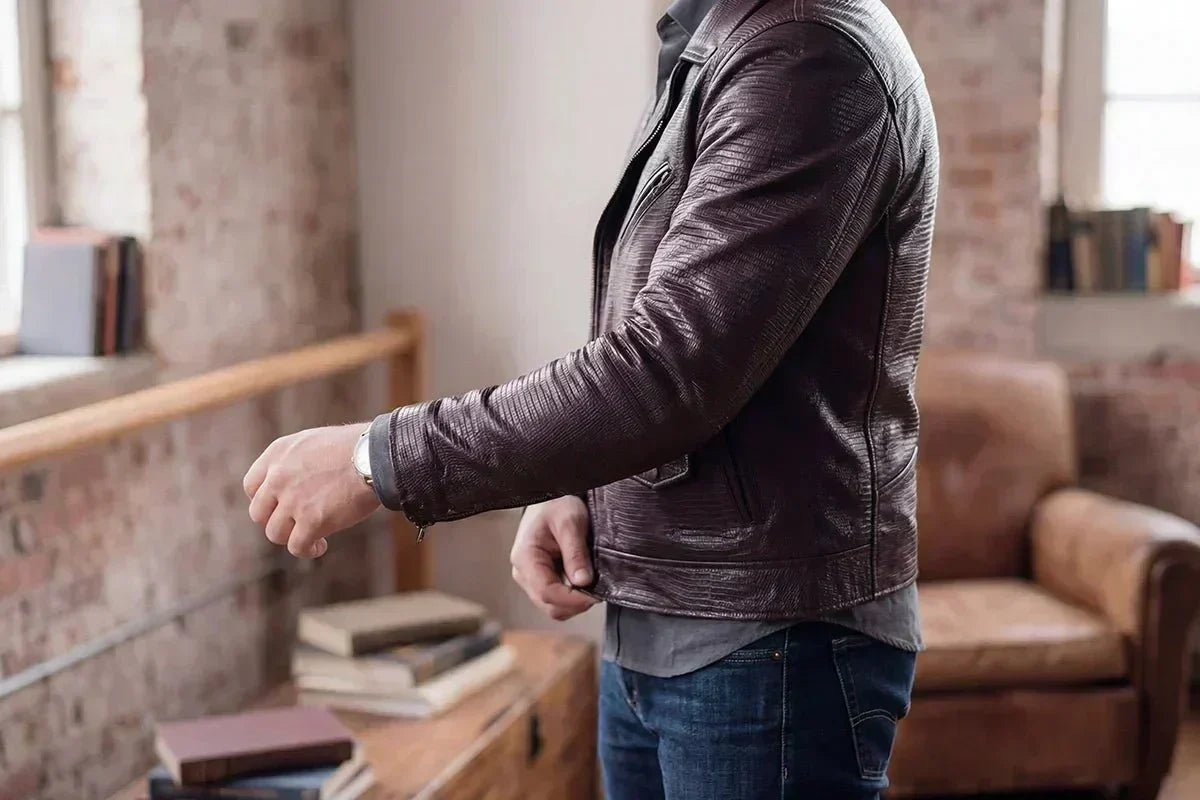 Leather Jacket Fit Guide - Galbert Paris