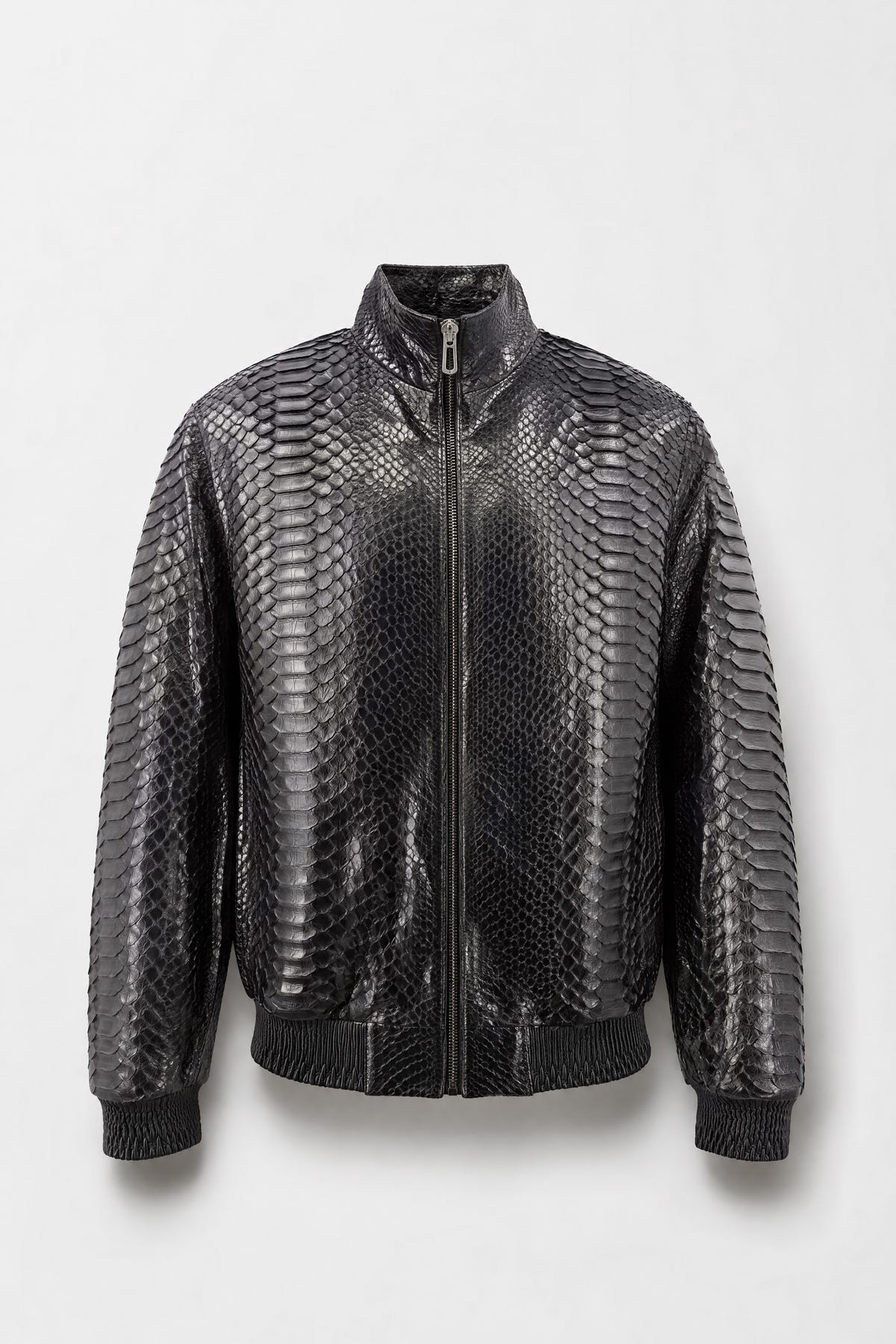 Le Concorde - Bomber en python noir