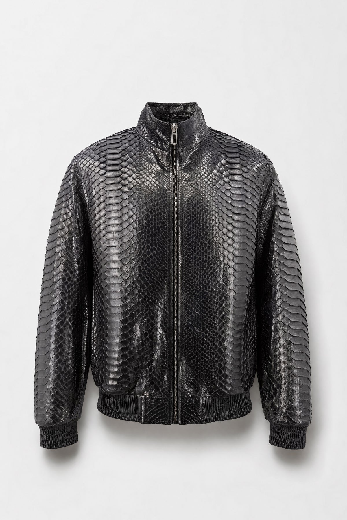 Le Concorde - Bomber en python noir