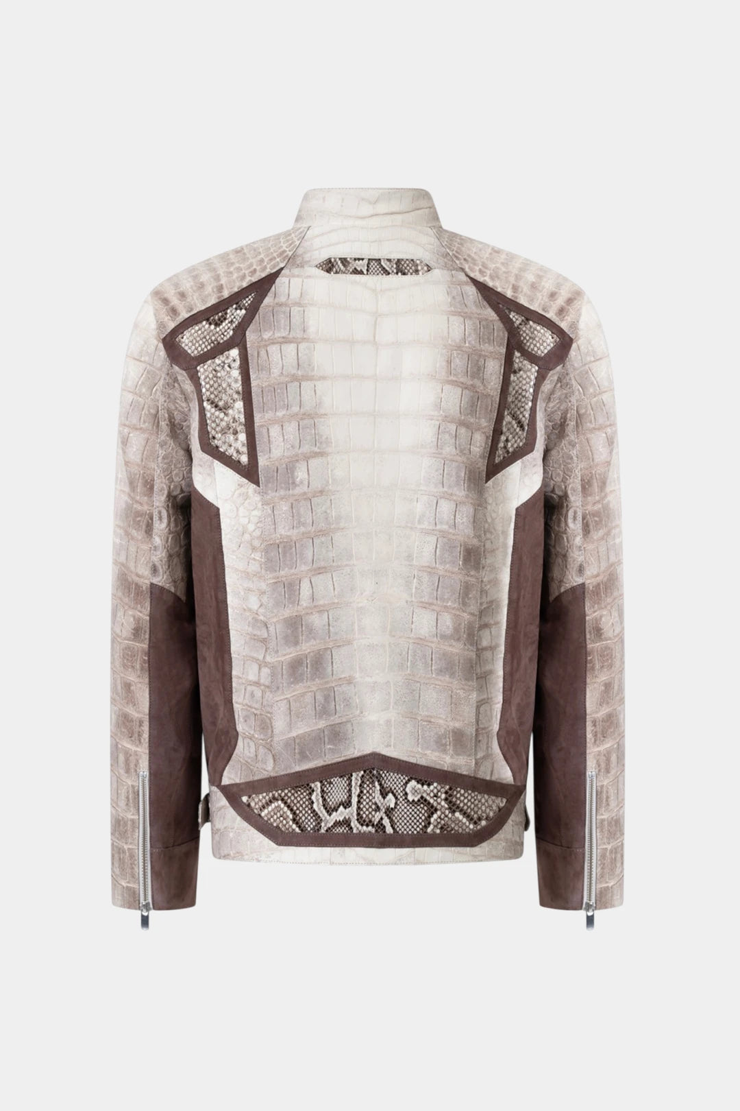 The Urus - Niloticus Himalaya Crocodile and Suede Python Biker