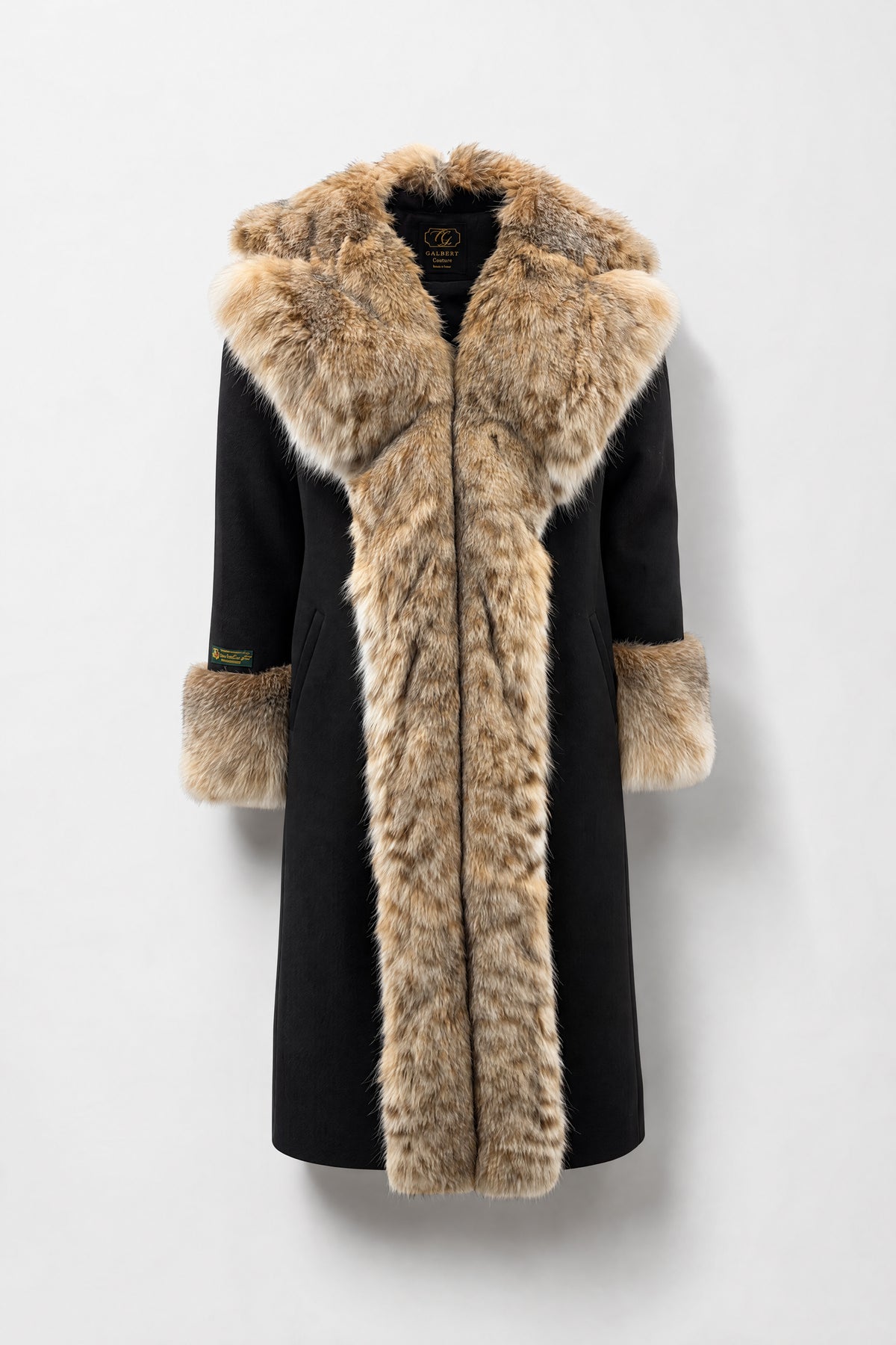 Le Manteau d'Hiver - Manteau en lynx et cachemire