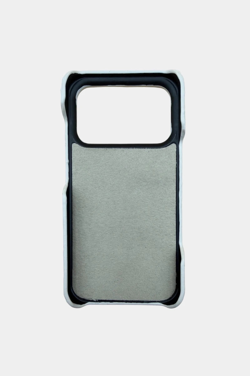 L'Écrin - Himalayan Crocodile Leather iPhone Case - view 2
