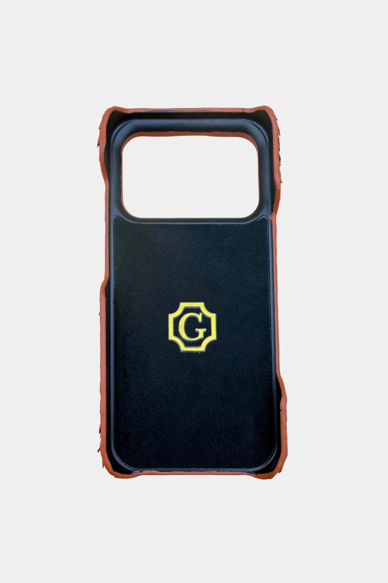 L'Écrin - Himalayan Crocodile Leather iPhone Case - view 2