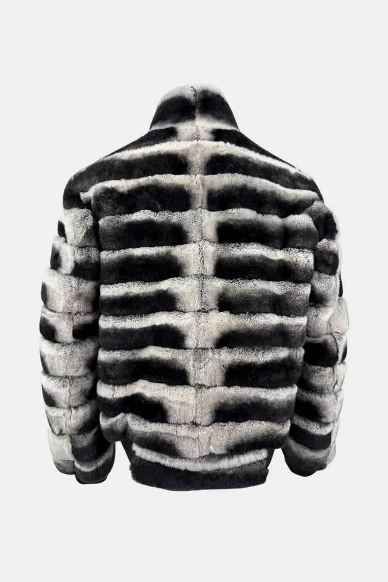 The Chiaroscuro - Bomber in Orylag Chinchilla - view 2