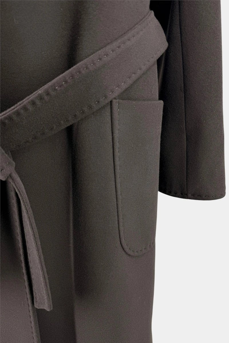 Le Grand - Duc - Manteau Long en Cachemire et Fourrure de Lynx - Galbert Paris