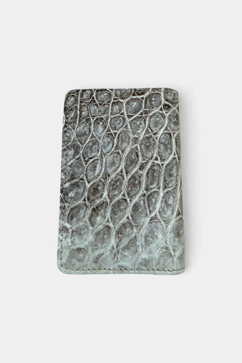 Le Signataire - Portefeuille en Cuir de Crocodile Himalaya - Galbert Paris