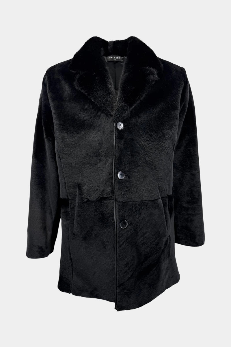 The Eclipse - Kangaroo and Black Mink Coat