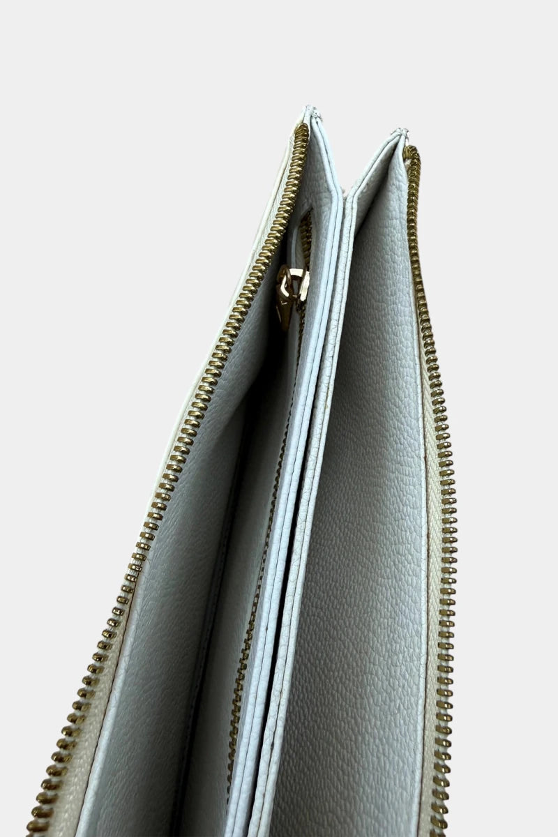 L'écrin - Pochette en Cuir de Crocodile Himalaya - Galbert Paris