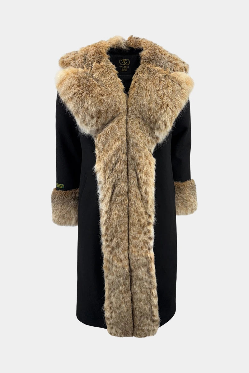 The Winter Coat - Lynx and Cashmere Coat by Loro Piana