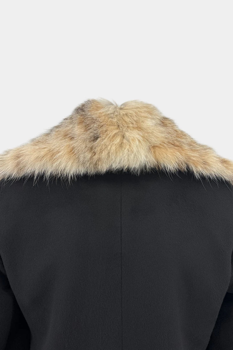 The Winter Coat - Lynx and Cashmere Coat by Loro Piana - view 7